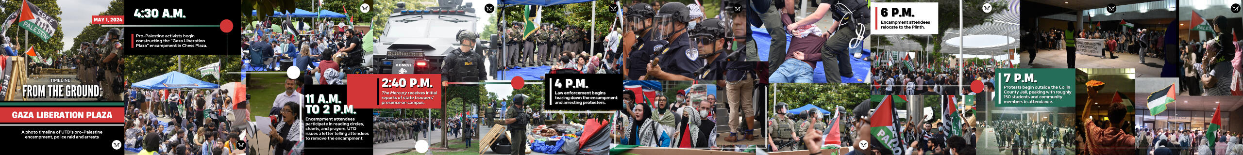 From the Ground: Gaza Liberation Plaza [Instagram, May 2024]